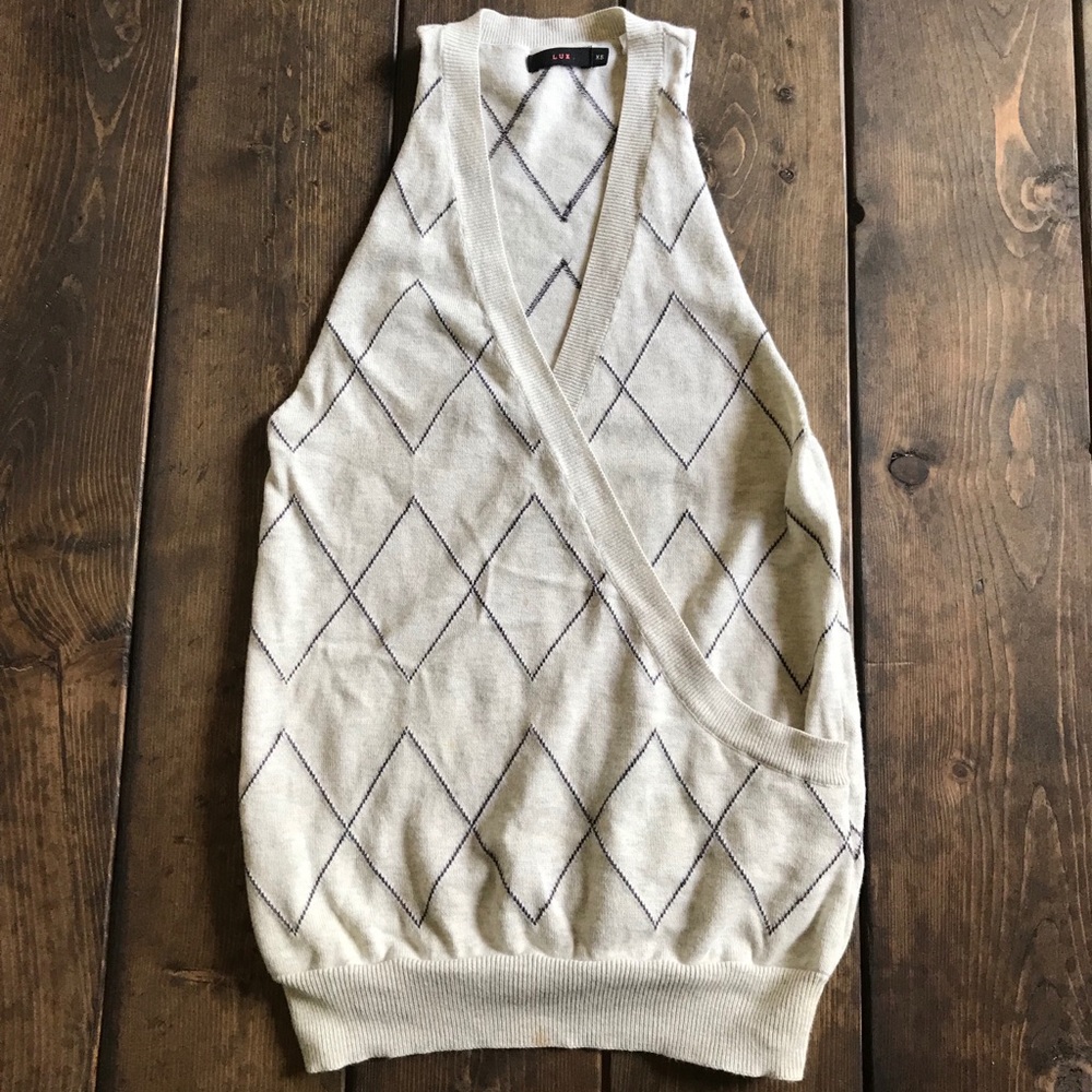 UO wrap sweater vest